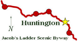 Huntington locus map